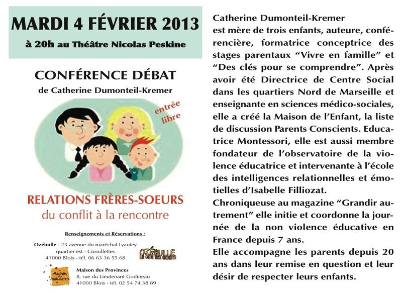 relations freres soeurs conflit rencontre